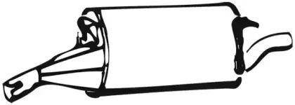 Глушитель выхлопных газов конечный WALKER купить