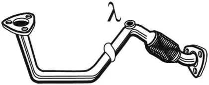 Труба выхлопного газа WALKER купить