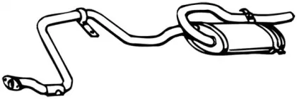 Глушитель выхлопных газов конечный WALKER купить