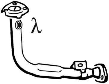 Труба выхлопного газа WALKER купить