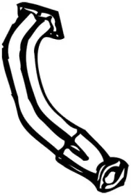 Труба выхлопного газа WALKER купить