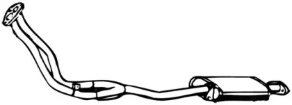 Предглушитель выхлопных газов WALKER купить