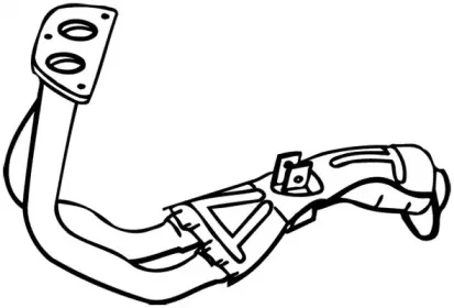 Труба выхлопного газа WALKER купить