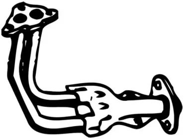 Труба выхлопного газа WALKER купить