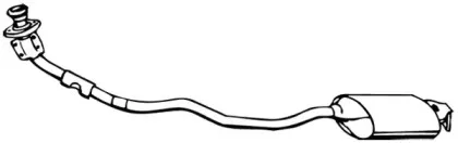 Предглушитель выхлопных газов WALKER купить