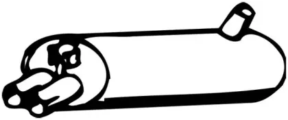 Средний глушитель выхлопных газов WALKER купить