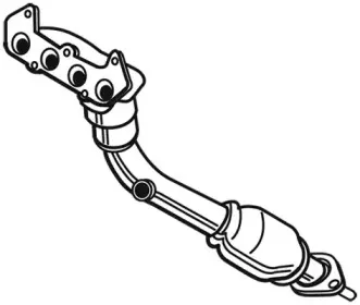 Труба выхлопного газа WALKER купить