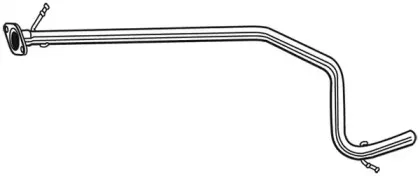 Труба выхлопного газа WALKER купить