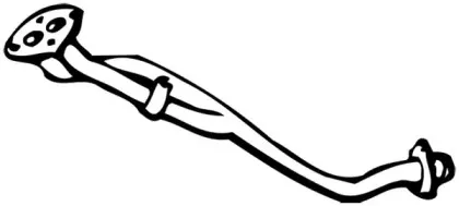 Труба выхлопного газа WALKER купить