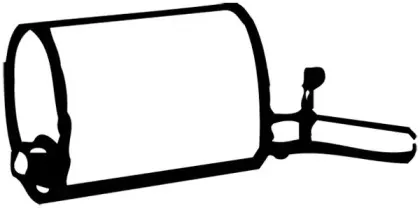 Глушитель выхлопных газов конечный WALKER купить