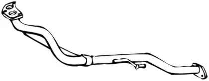 Труба выхлопного газа WALKER купить