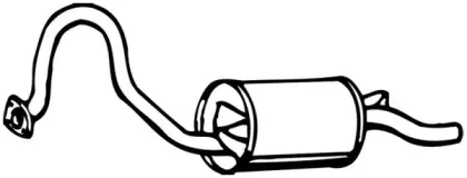 Глушитель выхлопных газов конечный WALKER купить