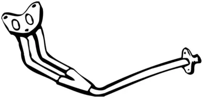 Труба выхлопного газа WALKER купить