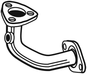 Труба выхлопного газа WALKER купить