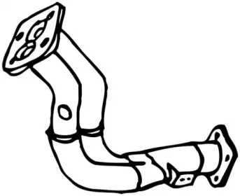 Труба выхлопного газа WALKER купить