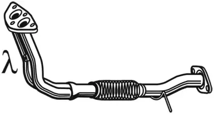 Труба выхлопного газа WALKER купить