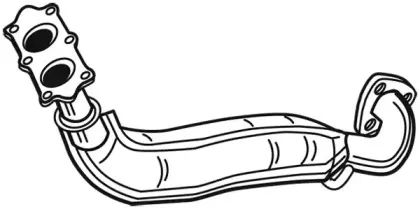 Труба выхлопного газа WALKER купить