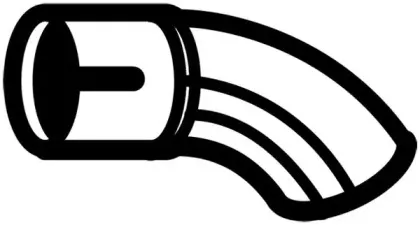 Труба выхлопного газа WALKER купить