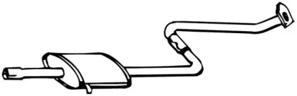 Предглушитель выхлопных газов WALKER купить