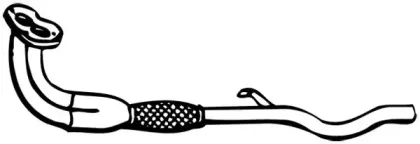 Труба выхлопного газа WALKER купить