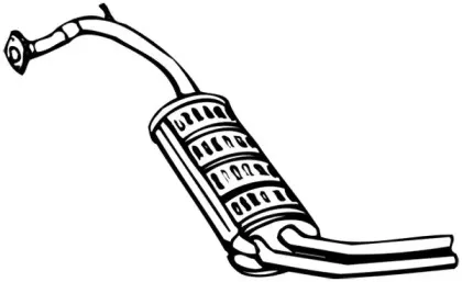 Глушитель выхлопных газов конечный WALKER купить