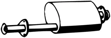 Средний глушитель выхлопных газов WALKER купить