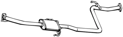 Средний глушитель выхлопных газов WALKER купить