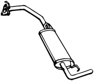 Глушитель выхлопных газов конечный WALKER купить