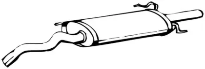 Глушитель выхлопных газов конечный WALKER купить