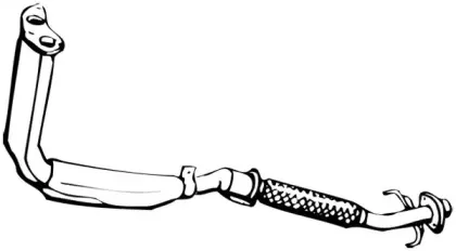 Труба выхлопного газа WALKER купить