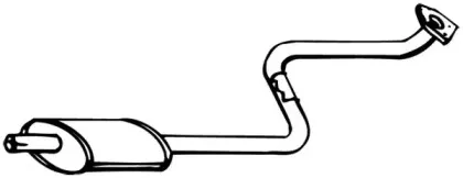 Предглушитель выхлопных газов WALKER купить