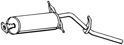 Глушитель выхлопных газов конечный WALKER купить