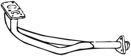 Труба выхлопного газа WALKER купить