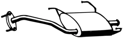 Глушитель выхлопных газов конечный WALKER купить