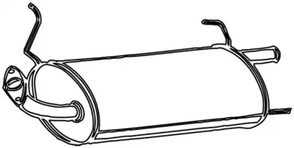 Глушитель выхлопных газов конечный WALKER купить