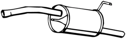 Глушитель выхлопных газов конечный WALKER купить