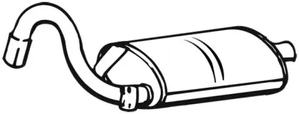 Глушитель выхлопных газов конечный WALKER купить