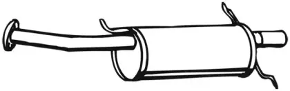 Глушитель выхлопных газов конечный WALKER купить