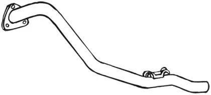 Труба выхлопного газа WALKER купить