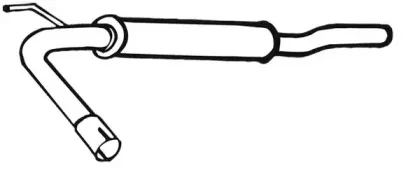 Предглушитель выхлопных газов WALKER купить