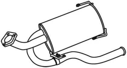 Глушитель выхлопных газов конечный WALKER купить