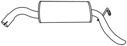 Глушитель выхлопных газов конечный WALKER купить