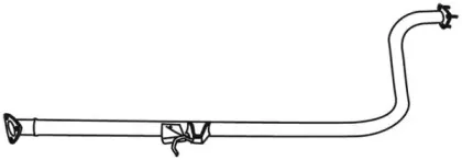 Труба выхлопного газа WALKER купить