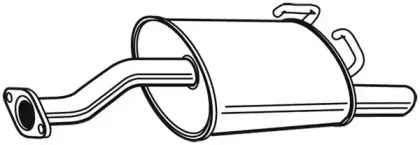 Глушитель выхлопных газов конечный WALKER купить