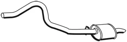 Глушитель выхлопных газов конечный WALKER купить