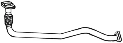 Труба выхлопного газа WALKER купить