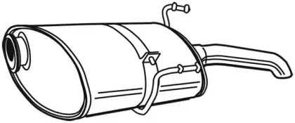 Глушитель выхлопных газов конечный WALKER купить