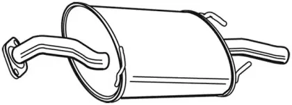 Глушитель выхлопных газов конечный WALKER купить