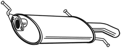 Глушитель выхлопных газов конечный WALKER купить