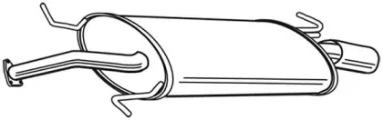 Глушитель выхлопных газов конечный WALKER купить